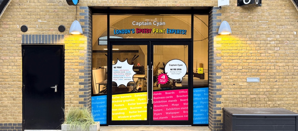 Captain Cyan print shop in Southwark, London SE1