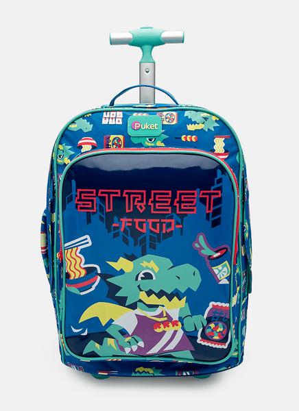 Mochila Sacola Monster Truck Puket 050403541 - Se-An Junior - Moda