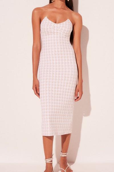 Vestido Midi Tweed Dia - aguadecoco