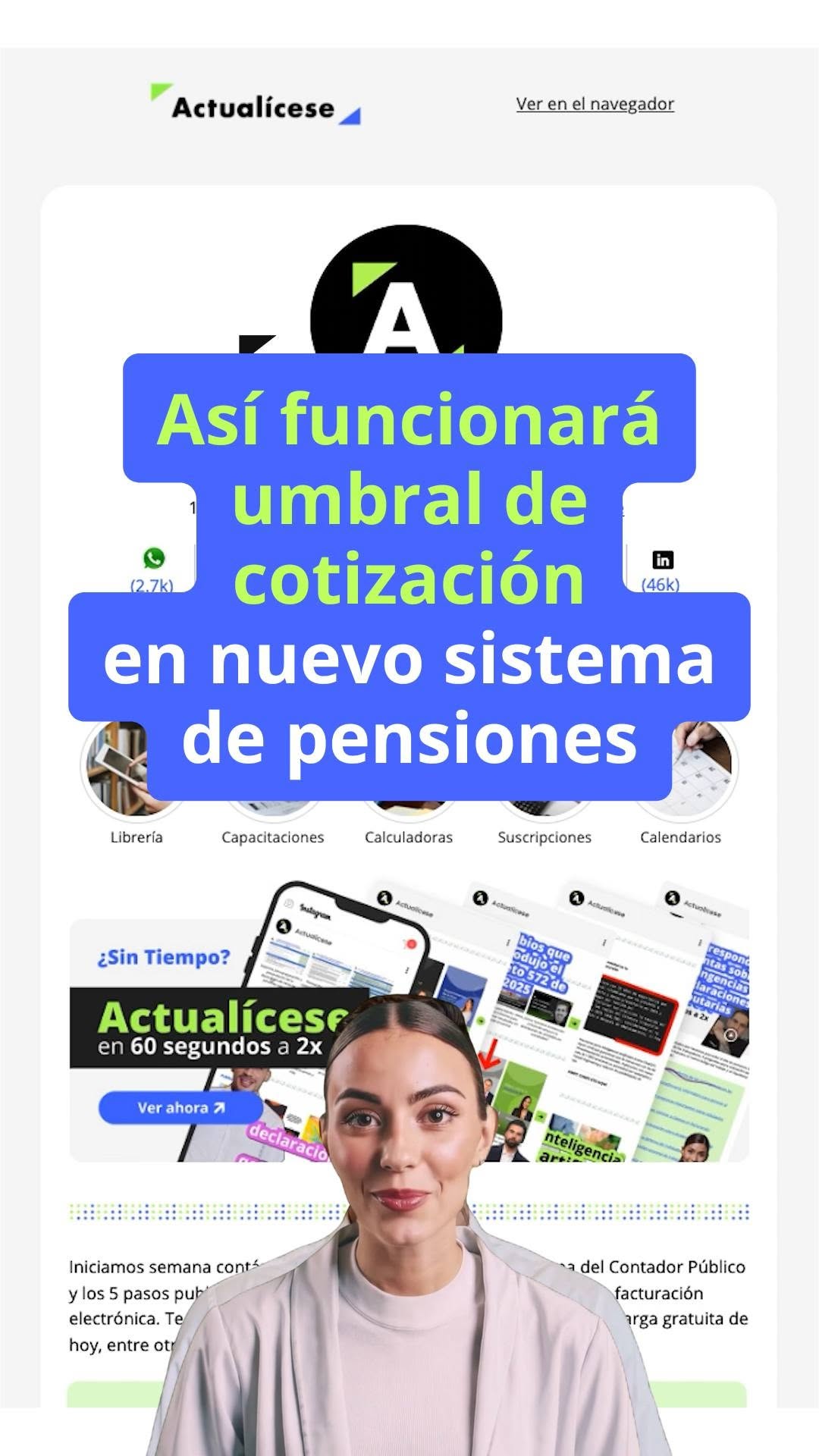 Actualización Normativa para Contadores en 60 segundos