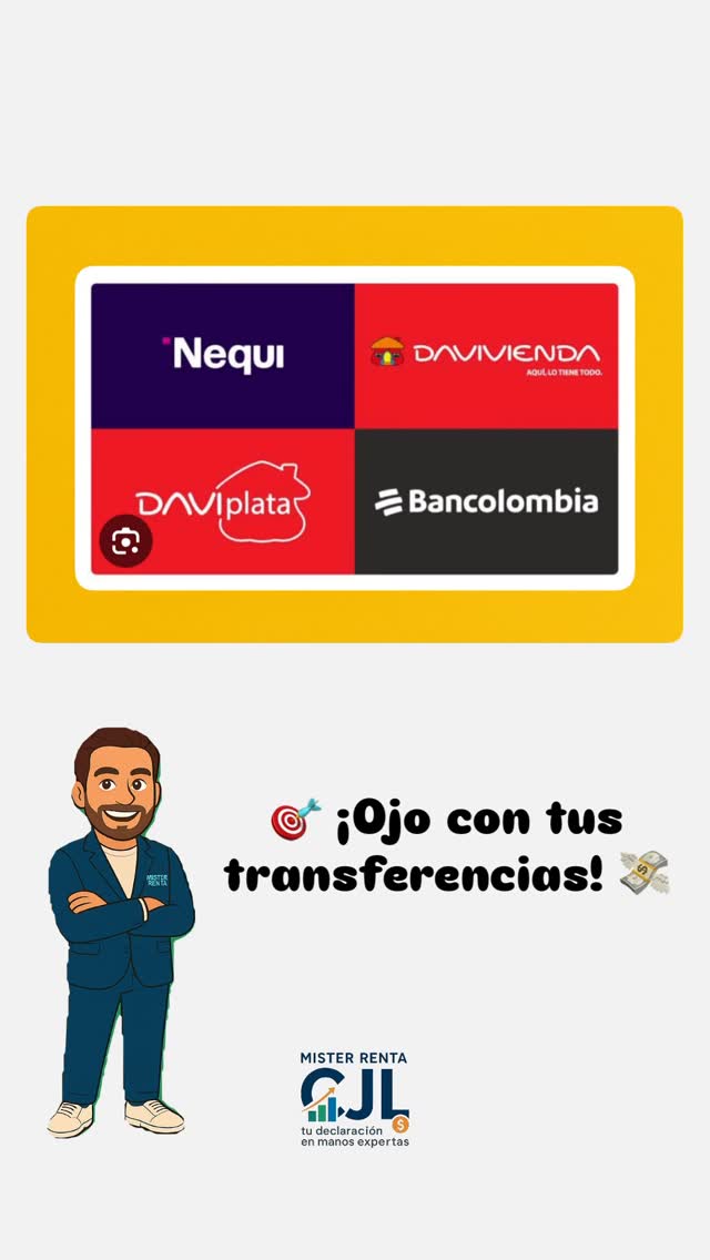 Transferencias y obligación de declarar renta 2025