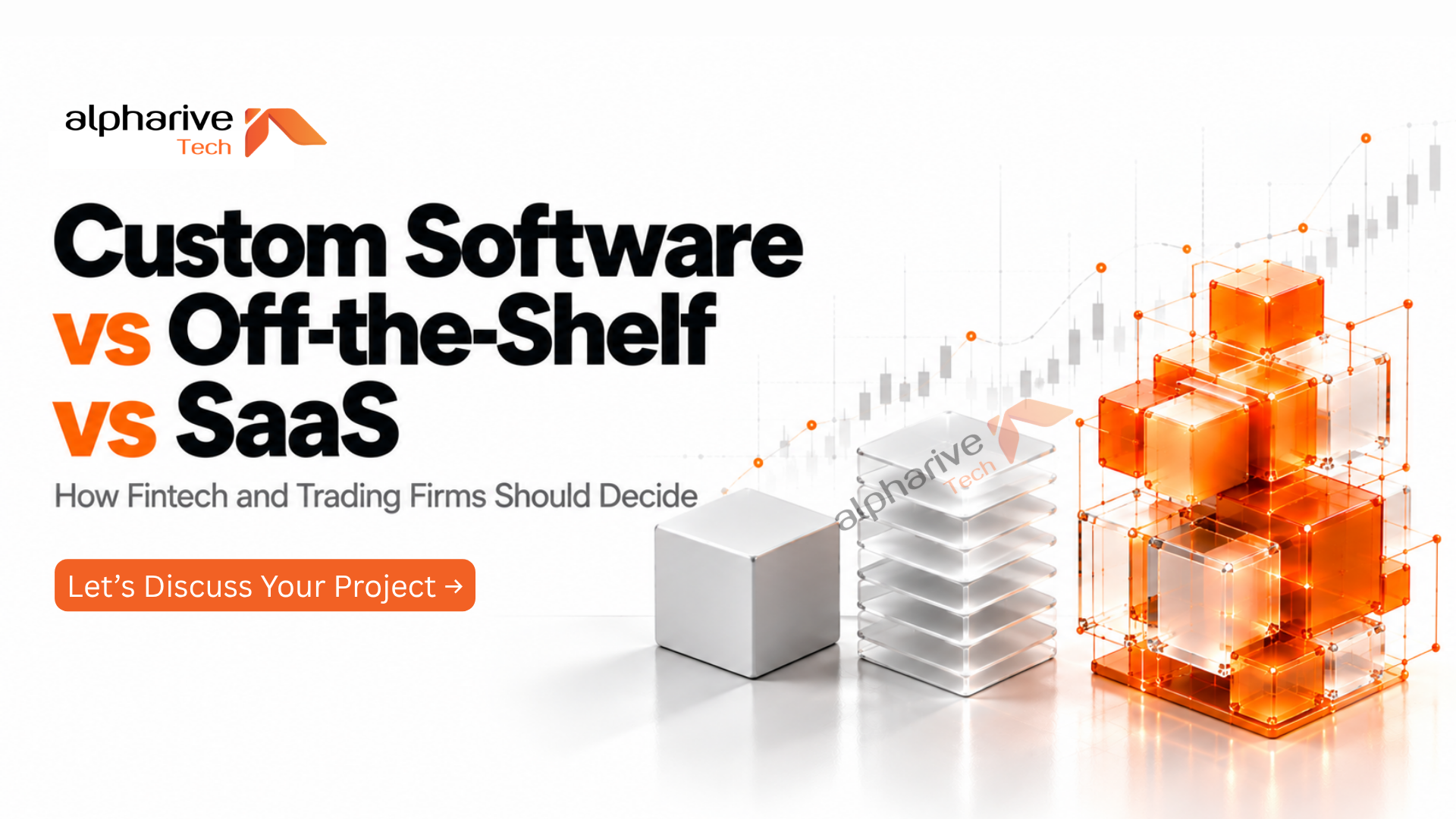   Custom Software vs Off-the-Shelf vs SaaS: How Fintech and Trading Firms Should Decide