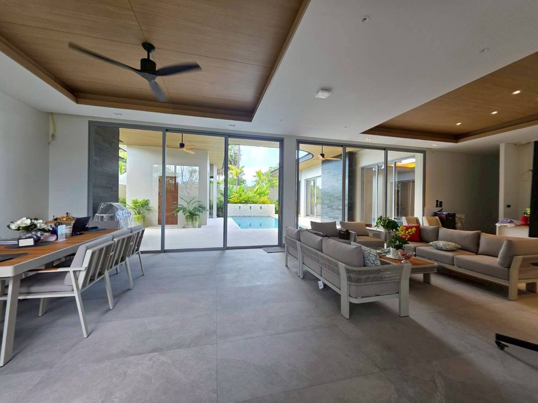 New elegant 3-bedroom pool villa at Phru Champa