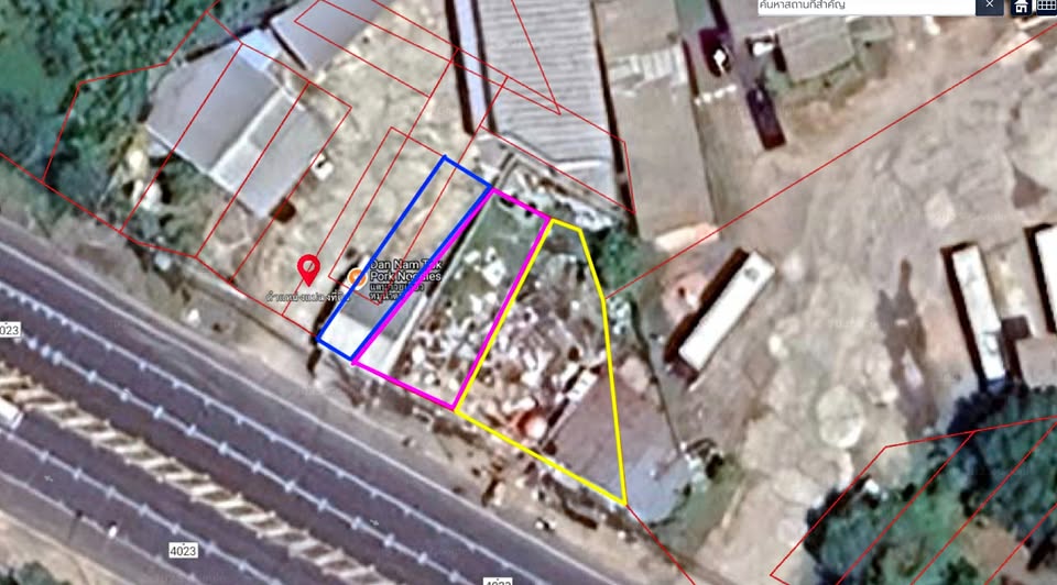 Prime  Roadside Land for Sale at Ao Makham