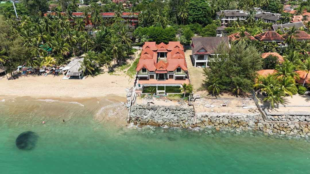 The last private beachfront villa in Bang Niang, Khao Lak