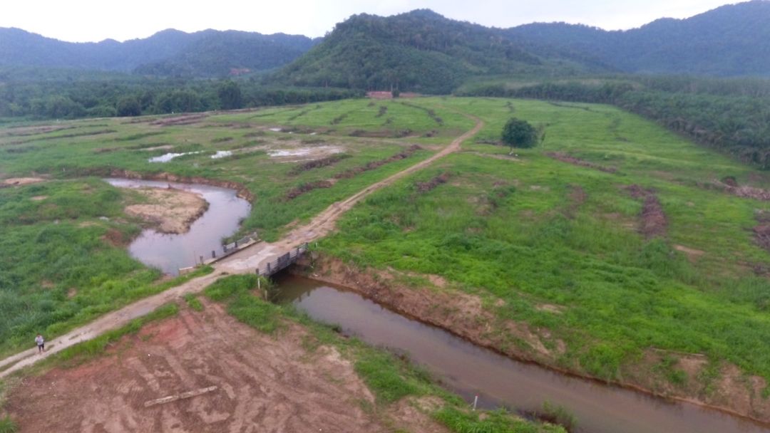 Prime 4-rai land in Khao Lak – Stunning mountain views in Soi Thung Khamin