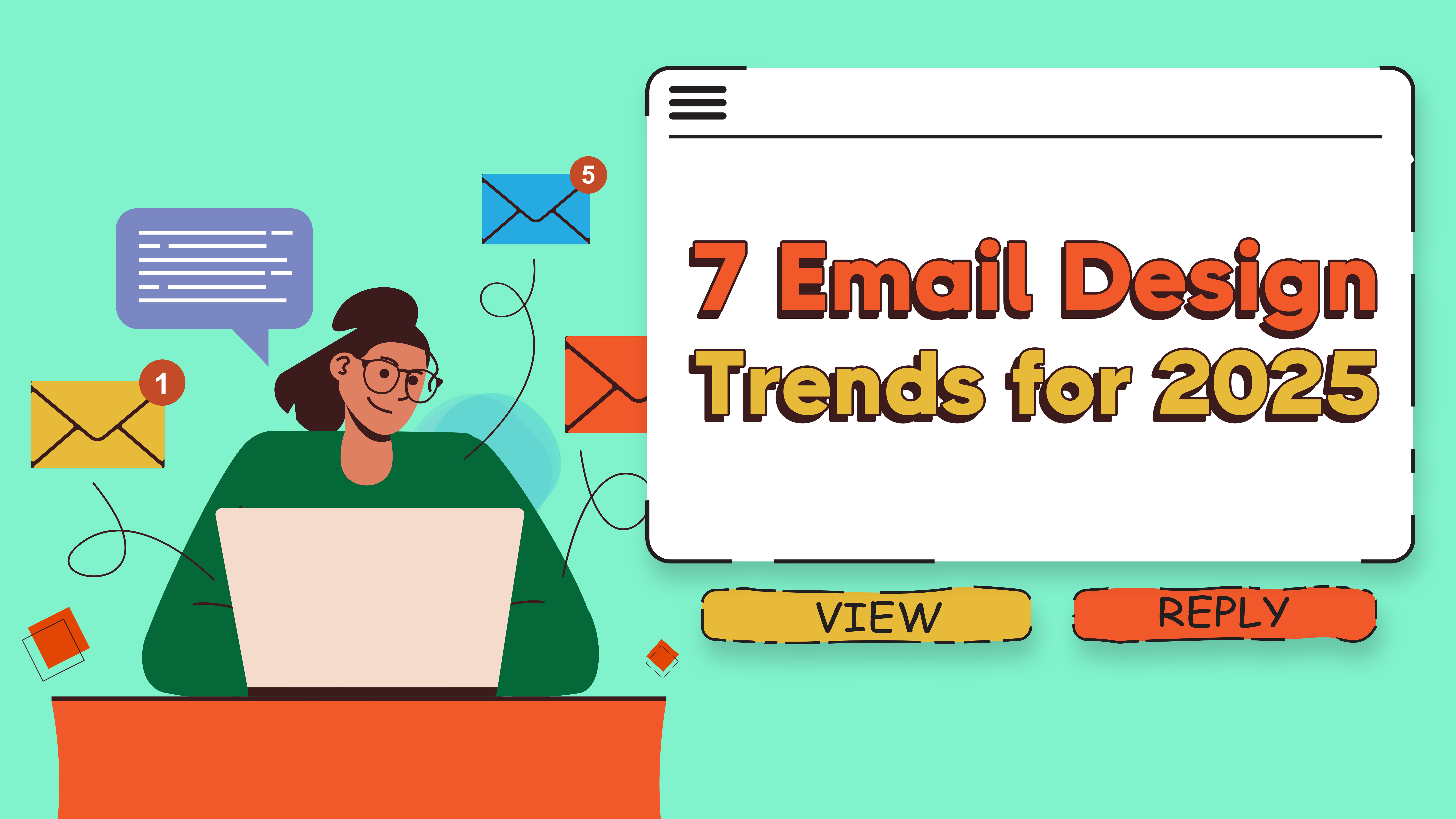 7 Best Email Design Trends for 2025 [+Examples]