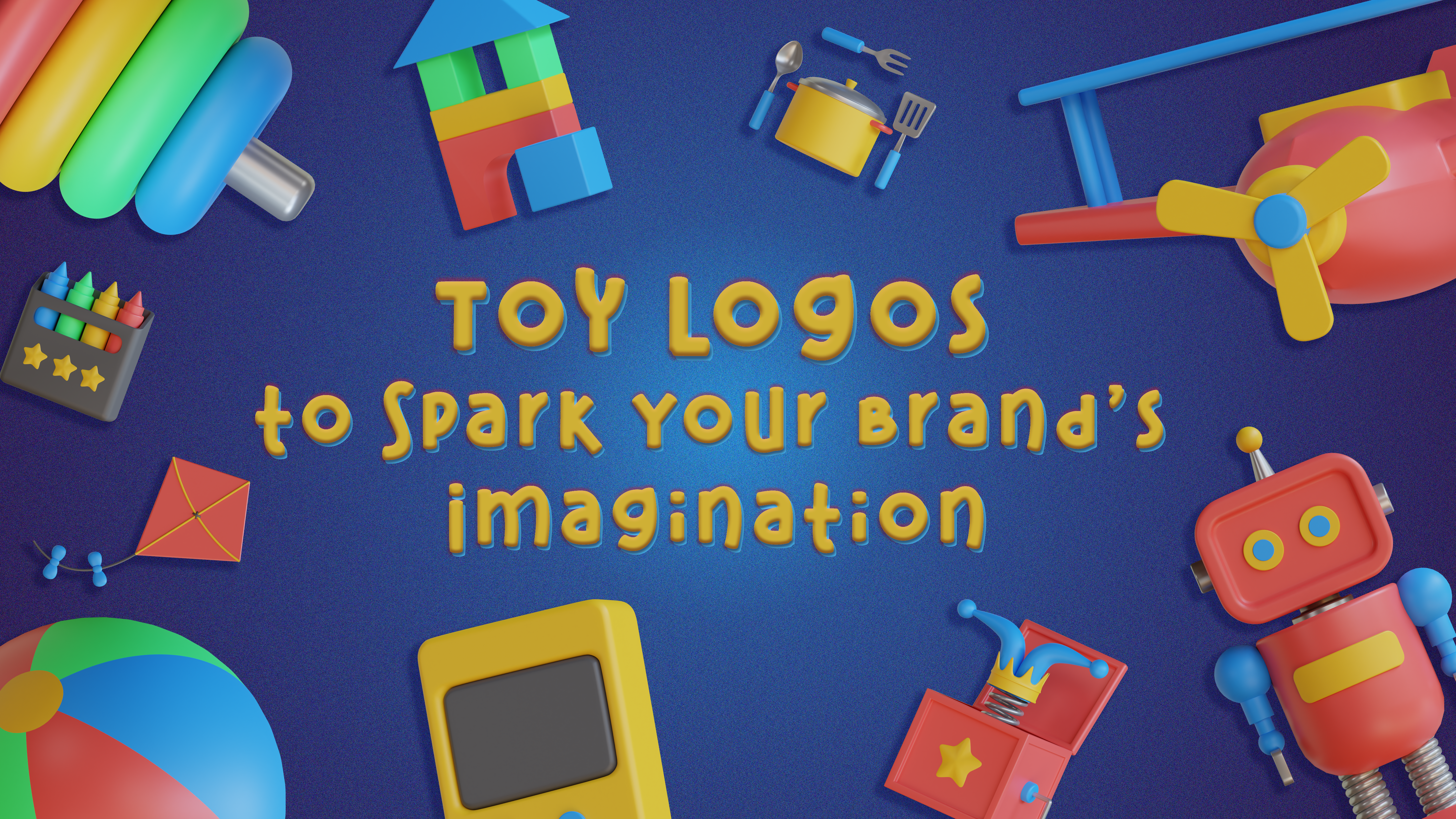 48 Toy Logos to Spark Your Brand’s Imagination