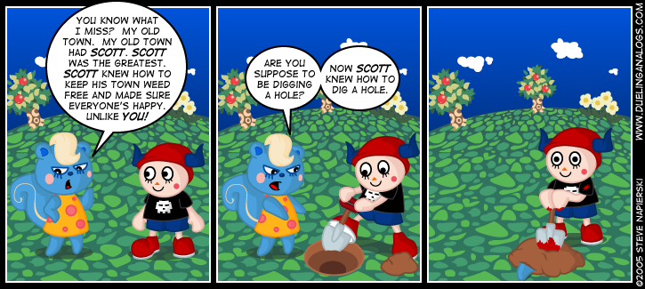 Animal Crossing the Line