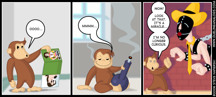 Curiousity Killed the Monkey