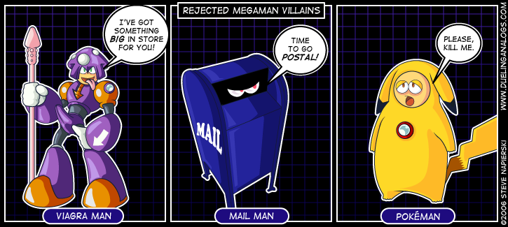 Rejected Mega Man Villains III