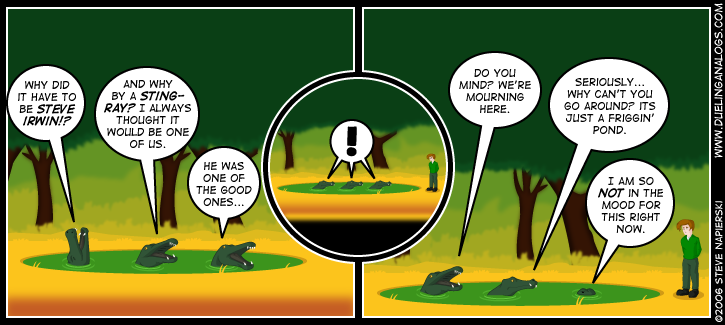 Alas, poor Irwin! I knew him, Horatio.