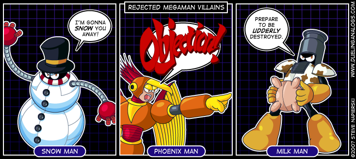 Rejected Mega Man Villains VII