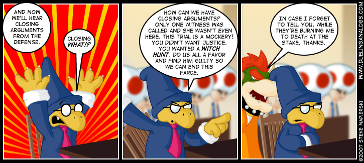 So long, King Bowser (Part V)