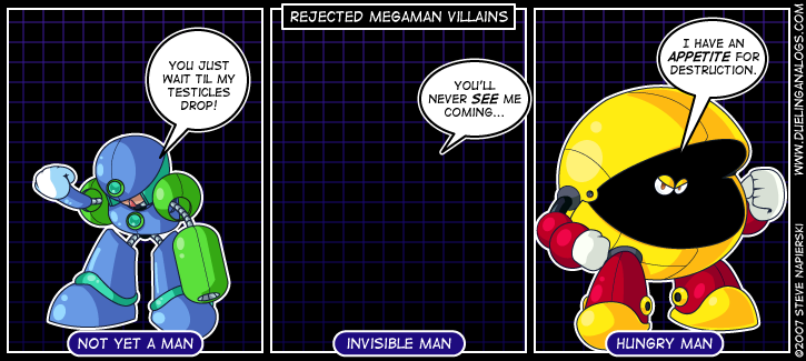 Rejected Mega Man Villains VIII