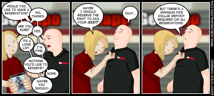 Having Reservations…