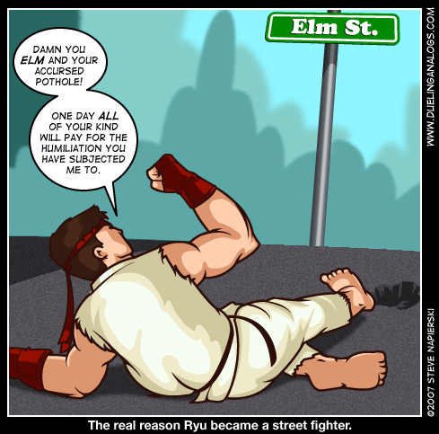 At the Corner of Elm and Fist