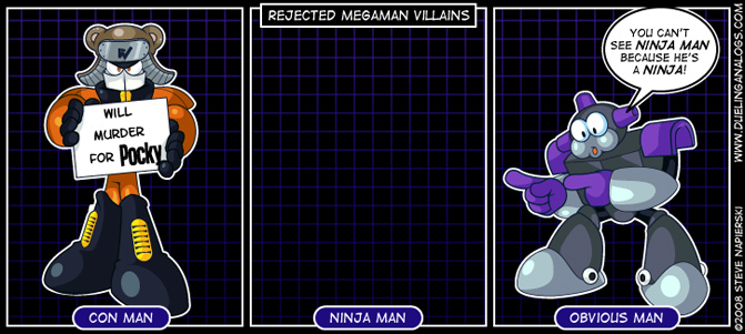 Rejected Mega Man Villains X