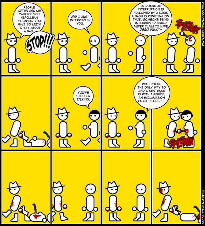 Zero Punctuation, Multiple Puncture Wounds