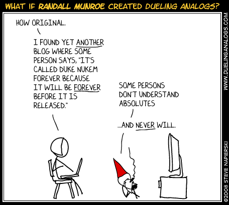 What if xkcd…