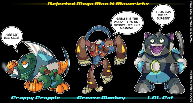 Rejected Mega Man X Mavericks I