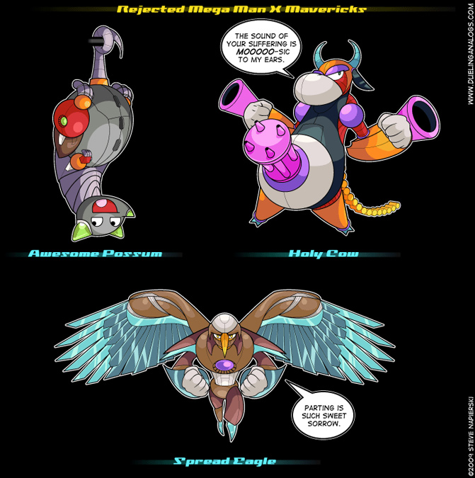 Rejected Mega Man X Mavericks II