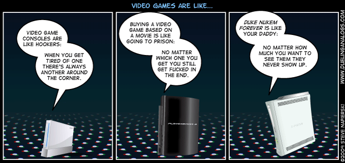 Video Games are like… (Part 1)