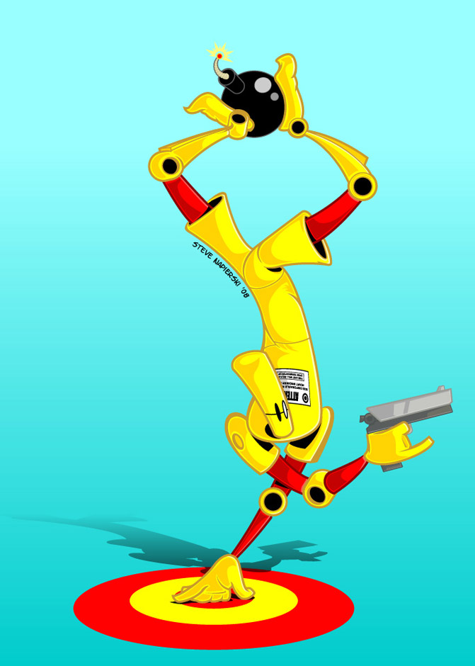 Pin-up of Scud: The Disposable Assassin