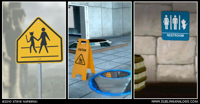 Video Game Signs