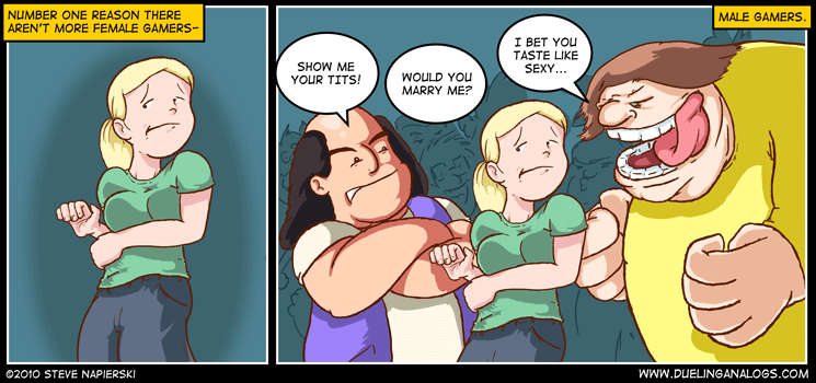 Why There Aren’t More Female Gamers…