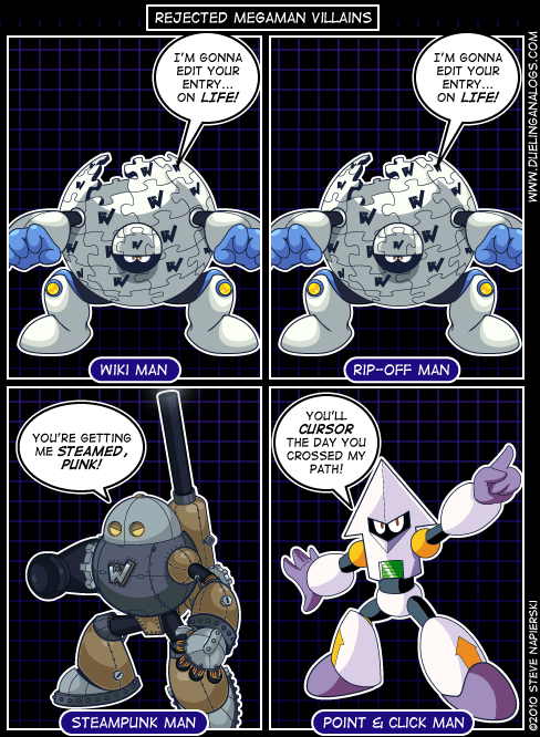 Rejected Mega Man Villains XII