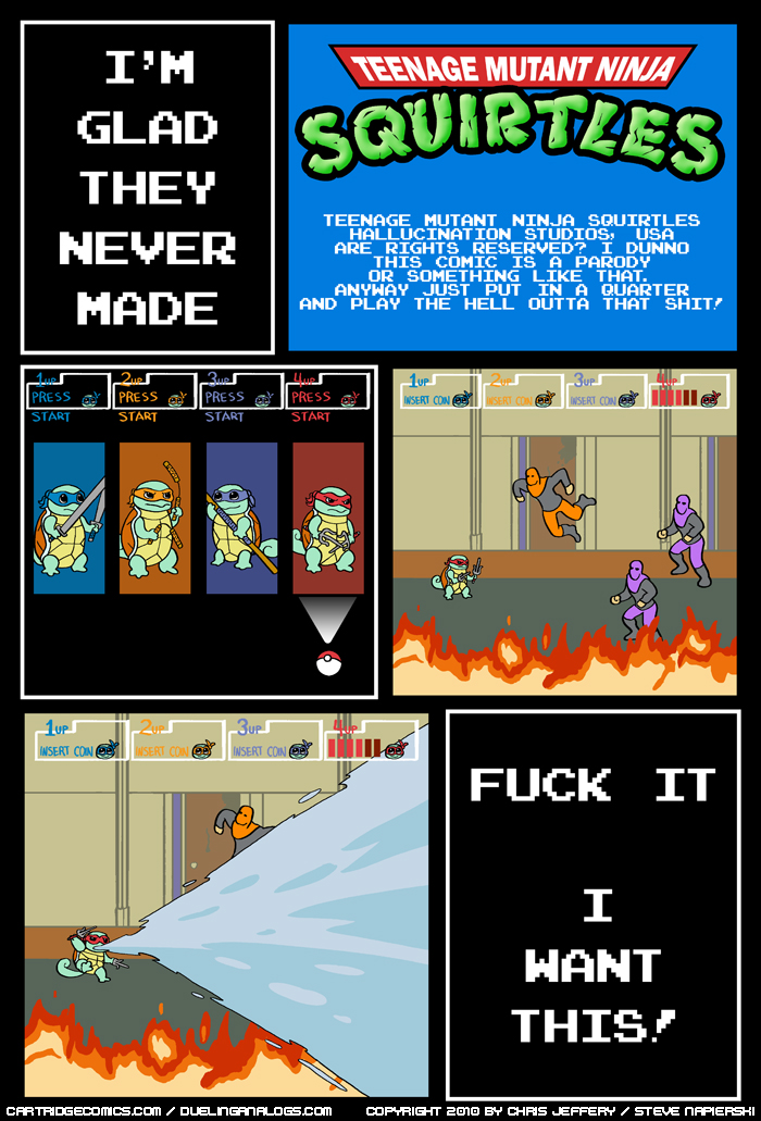 Teenage Mutant Ninja Squirtles