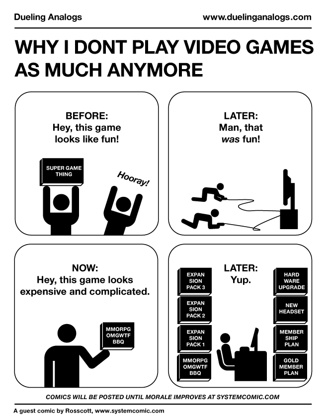 Why I Don’t Play Video Games As Much Anymore