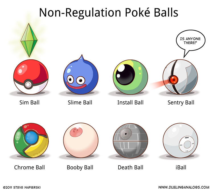 Non-Regulation Poké Balls (1 of 6)