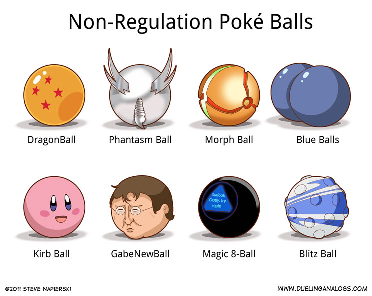 Non-Regulation Poké Balls (2 of 6)