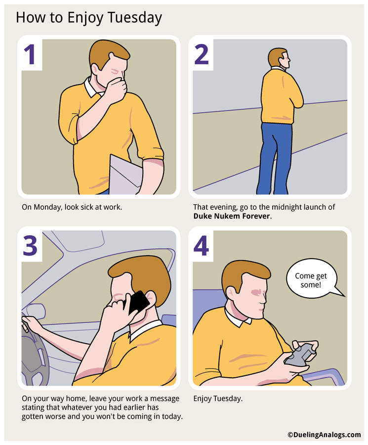 How to Enjoy Tuesday