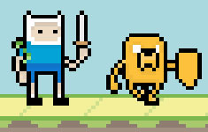 Adventure Time Intro Screen