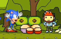 Sonic the Hedgehog Meets Scribblenauts