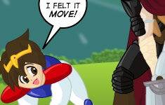 Grandma, what a big sword you have…