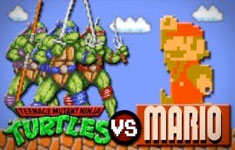 Teenage Mutant Ninja Turtles vs. Super Mario