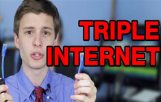 Triple Your Internet Speed