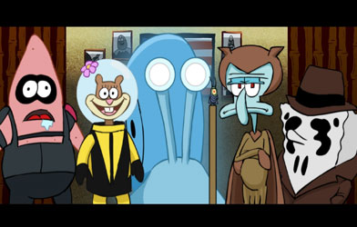 SpongeMen SquareWatch