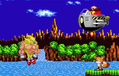 Sonic the Hedgehog Goes Berserk