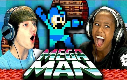 Teens React to Mega Man