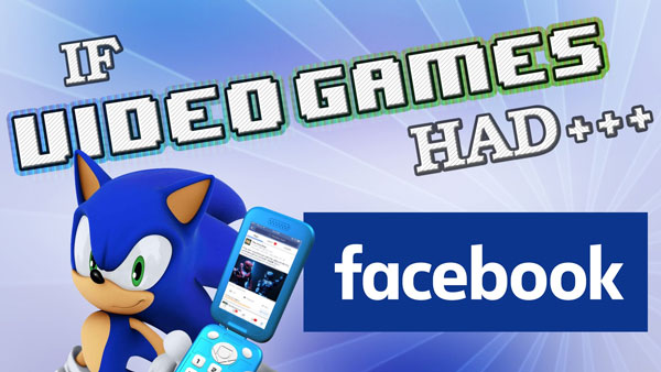 If Video Game Characters had Facebook