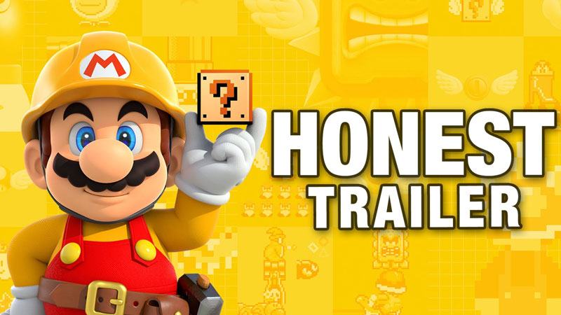 An Honest Super Mario Maker Game Trailer