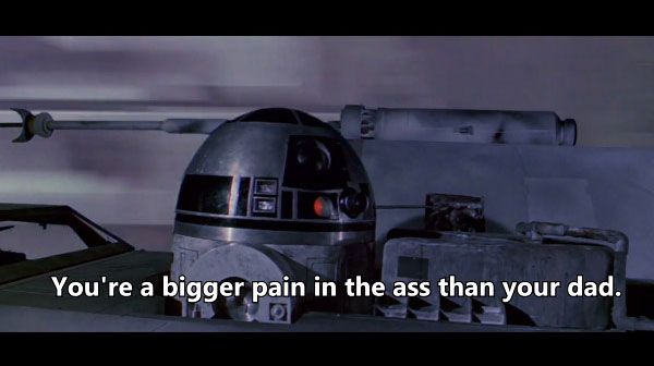 When R2-D2 Gets Captions