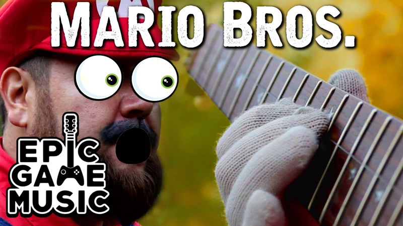 Super Mario Bros. Theme on One String
