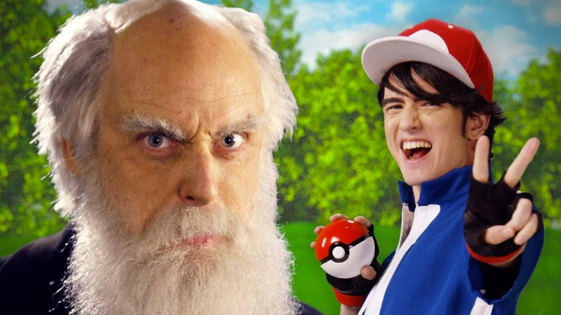 Rap Battle: Ash Ketchum vs. Charles Darwin