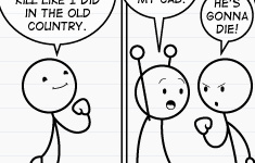 Too Busy Playing GTA IV Stick Figure Theater